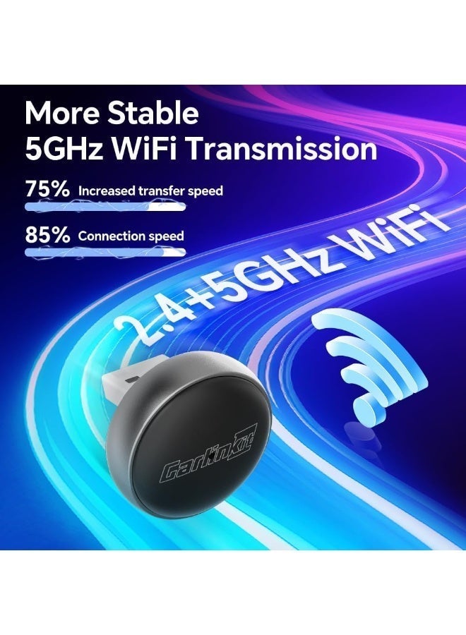 Carlinkit MINI Ultra 3 2-in-1 Wireless Adapter for Apple CarPlay & Android Auto – Plug & Play Car Dongle - Image 3